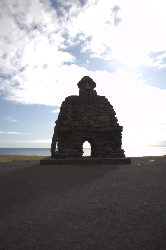La statue de Bárðr, gardien de Snæfell