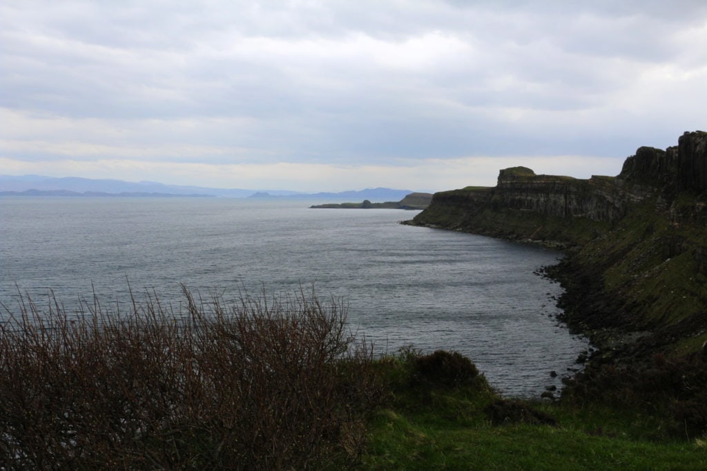 Point de vue sur la côte est de l'île de Skye