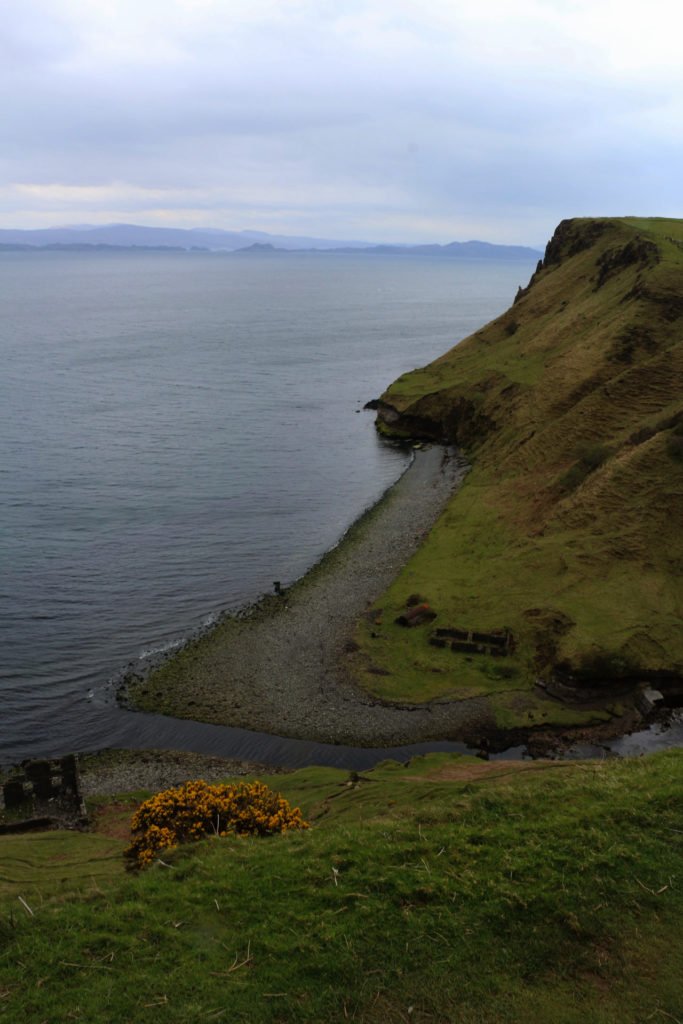 Ruines de la Diatomite Company sur l'île de Skye