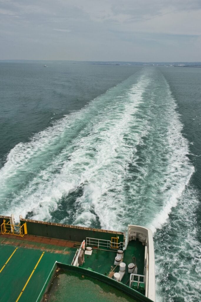 Ferry entre l'Irlande et la France