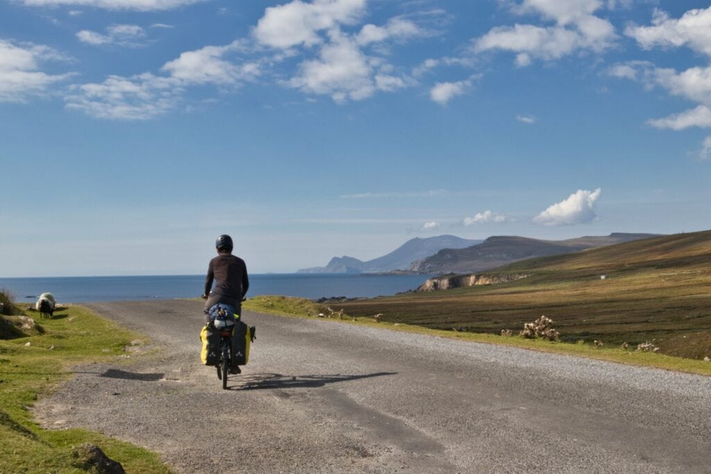 Voyage à vélo en Irlande sur Achill Island