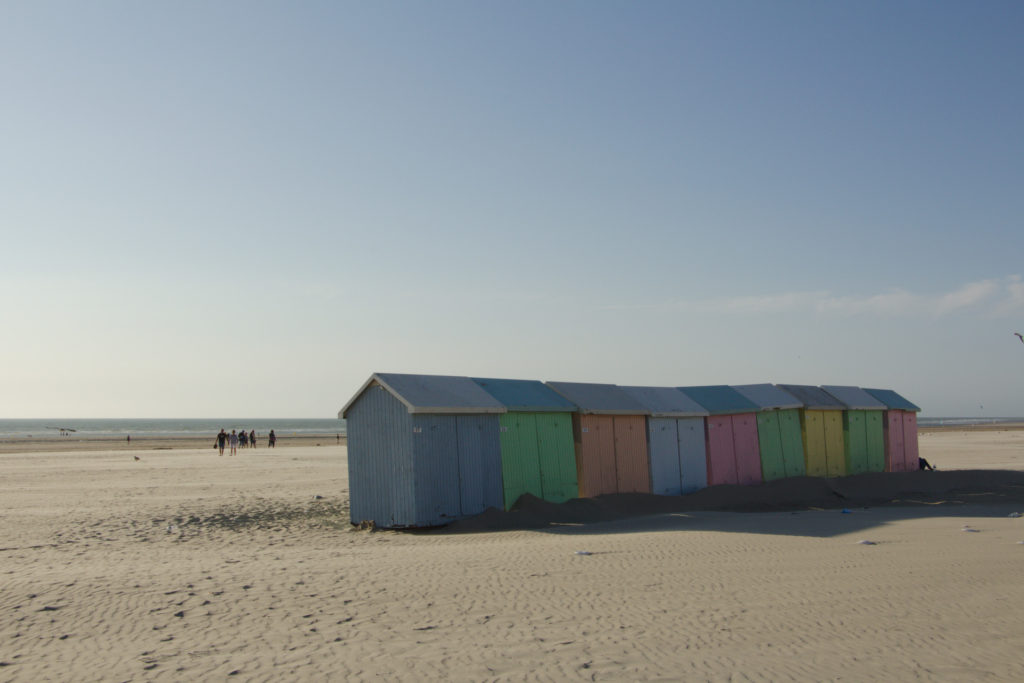 Les cabines de plage de Berck-sur-mer