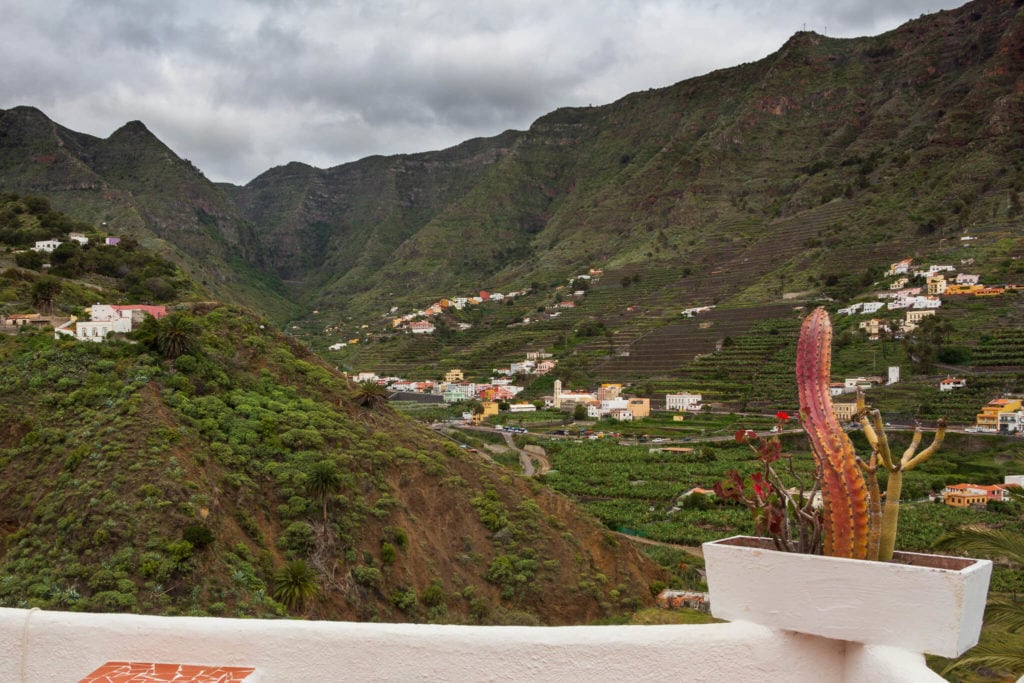 Village paisible sur l'île de la Gomera, dans les Canaries