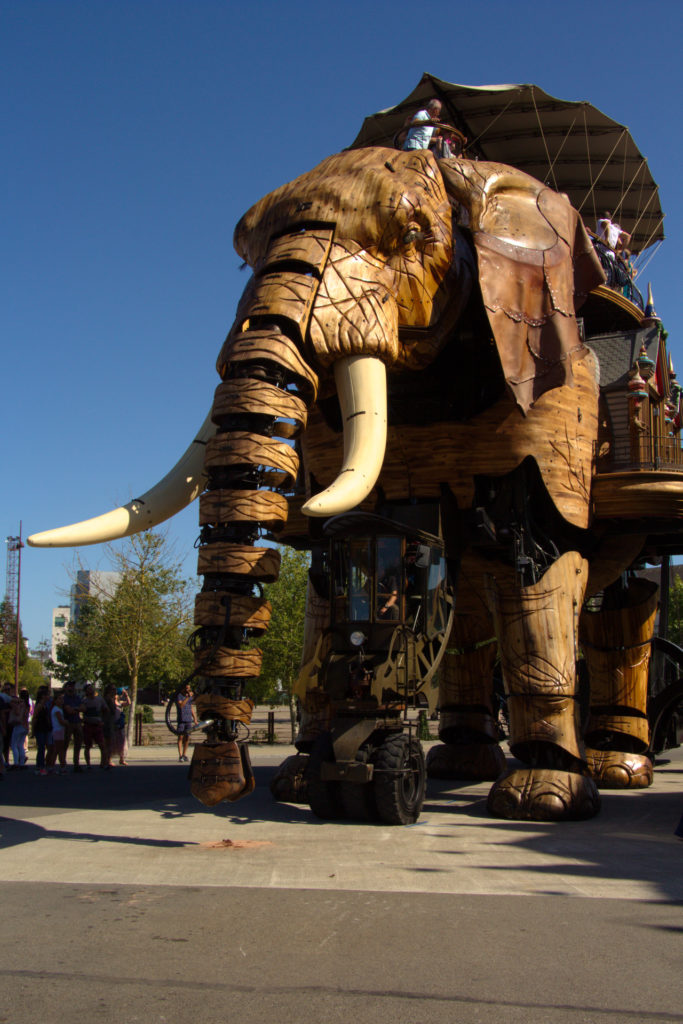 Le Grand Éléphant des machines de l'île à Nantes
