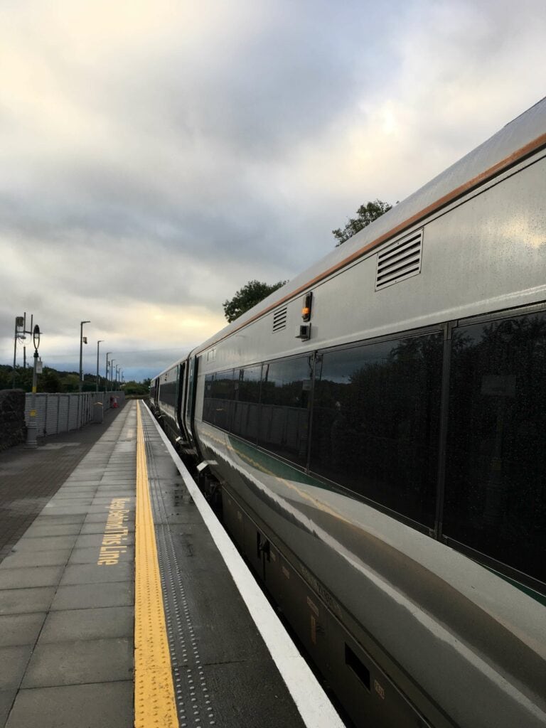 Train en Irlande