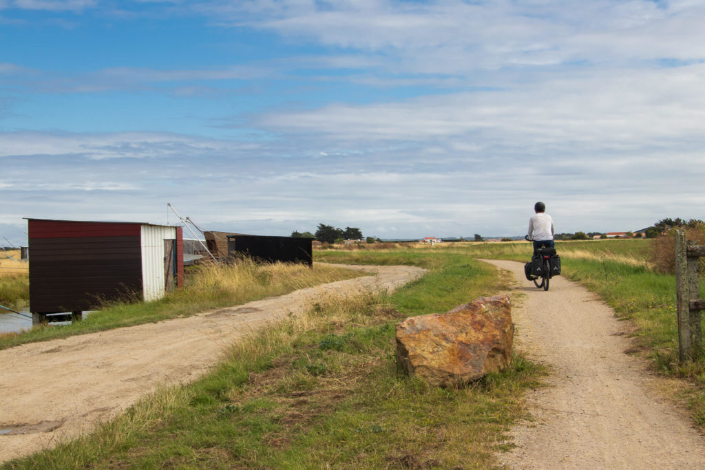 Grâce au train, le voyageur à vélo peut profiter des paysages de la Vendée depuis toute la France